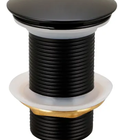 Válvula Click Para Cuba De Banheiro 1.1/4 Ralo Metal Preto