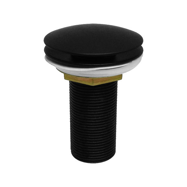 Válvula Click Para Cuba De Banheiro 7/8 Ralo Metal Preto