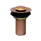 Válvula Click Pop Up Lavatório 7/8 Tampa Interna Red Gold