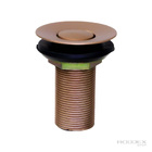 Válvula Click Pop Up Lavatório 7/8 Tampa Interna Red Gold