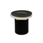 Válvula Click Pop Up Metal Tampa Interna Preta 1.1/4 Para Tan