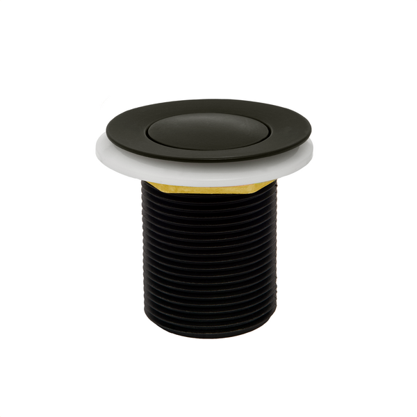 Válvula Click Pop Up Metal Tampa Interna Preta 1.1/4 Para Tan