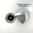 Valvula Click Quadrada 1 1/4 Com Ladrão Ralo Click Para Cuba