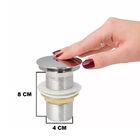 Válvula Click Ralo Inteligente Para Cuba Pia Kelter Kr0