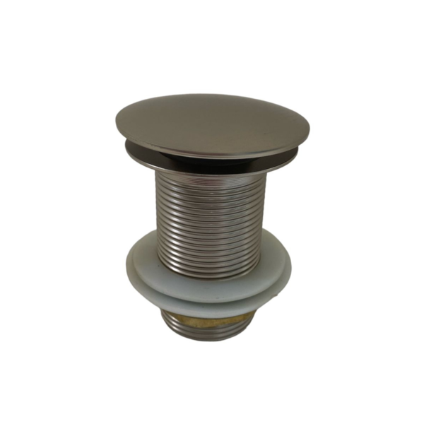 Valvula Click Ralo Pia Lavatório 1 1/4 Escovado Fosco Liga