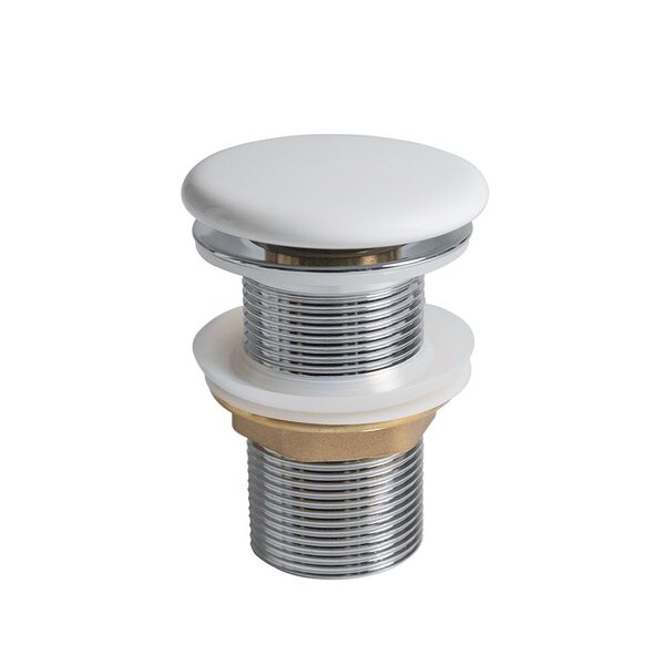 Válvula Click Slim De Louça Para Cubas (branca)