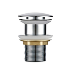 Válvula Click Up Ralo Inteligente Cromada Cuba Premium 1.1/4