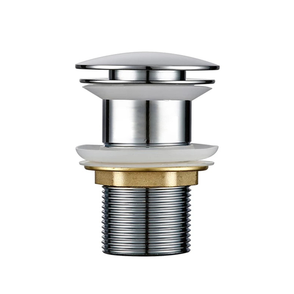 Válvula Click Up Ralo Inteligente Cromada Cuba Premium 1.1/4