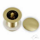 Válvula Click Up Ralo Inteligente Dourada Escovada Cuba Premi