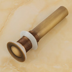 Válvula Click Vintage Bronze Antigo para Pias e Cubas F50151B