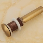 Válvula Click Vintage Retrô Bronze Antigo Pia/cuba/lavabo F50