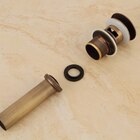 Válvula Click Vintage Retrô Bronze Antigo Pia/lavabo/cuba F50