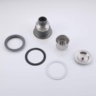 Válvula De Aço Inox 4 1/2" C604 Com Cesta Para Pia Cuba Inox