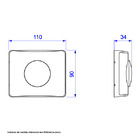 Válvula de Descarga Hydra Eco 2565C114 Deca