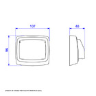 Válvula de Descarga Hydra Max 2550E112BE Deca