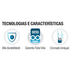 Válvula De Escoamento Docol Massima Para Pias E Cubas 4. 1/2"