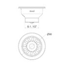 Válvula De Escoamento Docol Standard 3.1/2" Para Cozinha Em A