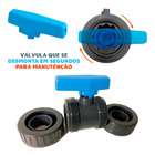 Valvula De Esfera Em Pvc-u Soldavel - 32mm Femea