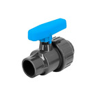 Valvula De Esfera Em Pvc-u Soldavel - 75mm Femea