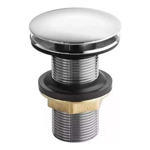 Válvula De Lavatório Click Luxo Metal Para Cuba Pia 7/8