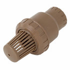 Válvula de Pé Roscável Marrom com Crivo 40mm 1.1/4'' Plastilit