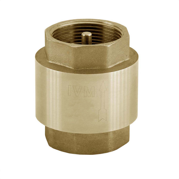 Válvula De Retenção 2 Latão Forjado Vertical Horizontal Ivm I