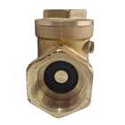 Válvula De Retenção Horizontal 1 Pol Com Portinhola De Latão