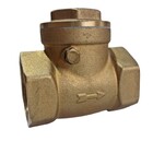 Válvula De Retenção Horizontal 3 Pol Com Portinhola De Latão