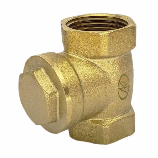 Valvula De Retenção Horizontal C/ Portinhola - 3/4 Fxf