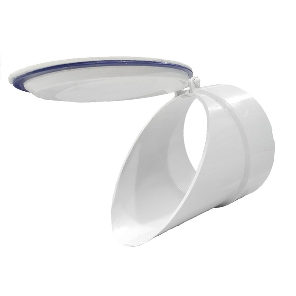 Válvula De Retenção Para Saída De Esgoto 100mm 4 Polegadas