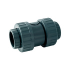 Valvula De Retenção Pvc-u Dupla União - 1 1/2'' Femea