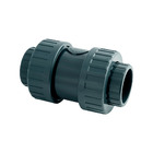 Valvula De Retenção Pvc-u Dupla União - 1 1/2'' Femea