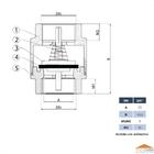 Válvula De Retenção Vertical/horizontal 3/4 Metal Ivm Italy