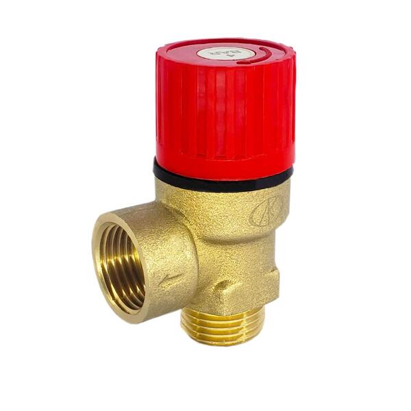 Válvula De Segurança Macho/Fêmea 4 Bar 1/2" Druck Boiler E Si