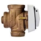 VALVULA DESCARGA COBRE 2550E112BR HYDRA MAX BRANCA VAZAO REGULAVEL PRESSAO 2-40 MCA DIAM 3,80 CM DECA