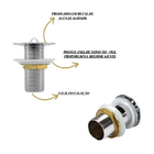 Válvula Escoamento Lavatório 7/8 Padrão  Casagrande Mundial