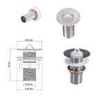 Válvula Escoamento Lavatório  Casagrande Mundial