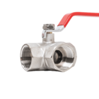 Válvula Esfera 3 Vias Em L Alavanca 1 Ivm Italy