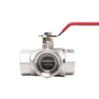 Válvula Esfera 3 Vias Em T Alavanca 1 Ivm Italy