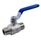 Válvula Esfera  Macho X Macho  1/2” Alavanca Ivm Italy