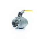 Válvula Esfera Bipartida Aço Inox 304 Rosca Fêmea Rosca Bsp Ø