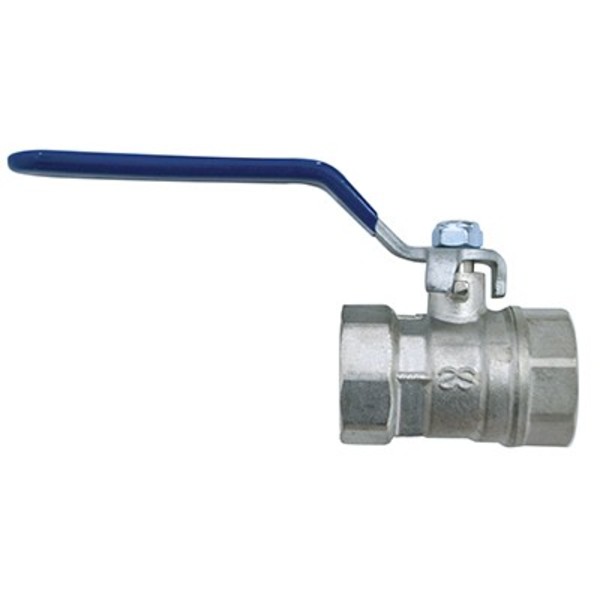 Válvula Esfera Fêmea/fêmea Alavanca Em Aço 1/4 Emmeti