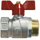 Válvula Esfera M/f Borb Em Alum 1/2 Pol Perfecta Emmeti