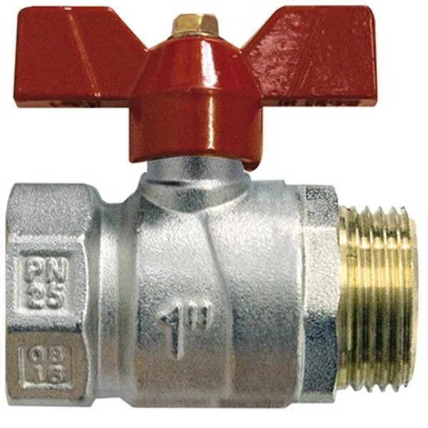 Válvula Esfera M/f Borb Em Alum 1/2 Pol Perfecta Emmeti