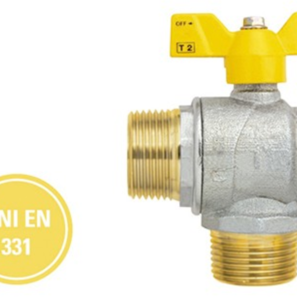 Válvula Esfera M/m Ang.bo Alum. 1  Futurgás  Emmeti