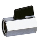 Válvula Esfera Macho/fêmea Borboleta  Alumínio 1/2 Emmeti