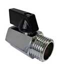 Válvula Esfera Mini Cromada Macho X Fêmea 1/4 Ivm Italy