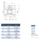 Válvula Esfera Mini F X F 1/2” - Ivm Italy