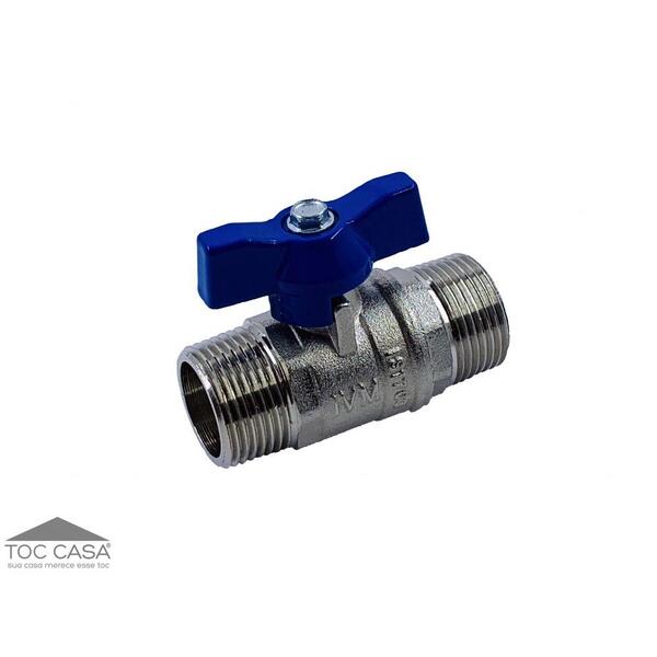 Válvula Esfera Mxm Passagem Plena Borboleta 3/4´´ Ivm Italy