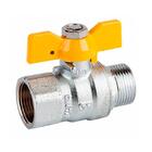 Válvula Esférica Borboleta 3/4 M X F Para Gás Tudogás